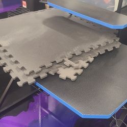 Desks, Chairs And Filing Cabinets And Monitors 