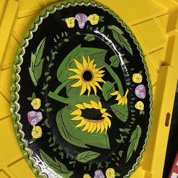 Sunflowers Platter