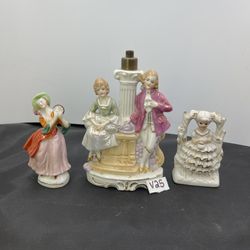 Lot If 3 VNTG Figurines V-25