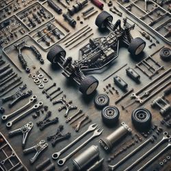 I make rc parts to order what you need I will make with my CNC Machine 