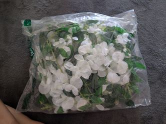 Bags of random fake greenery