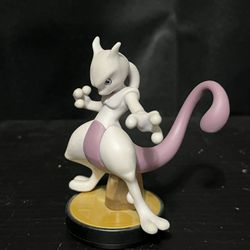 (READ DESCRIPTION) Rare Cheap Nintendo Amiibo Pokémon Used Limited Edition Mewtwo Switch Collectible Figure