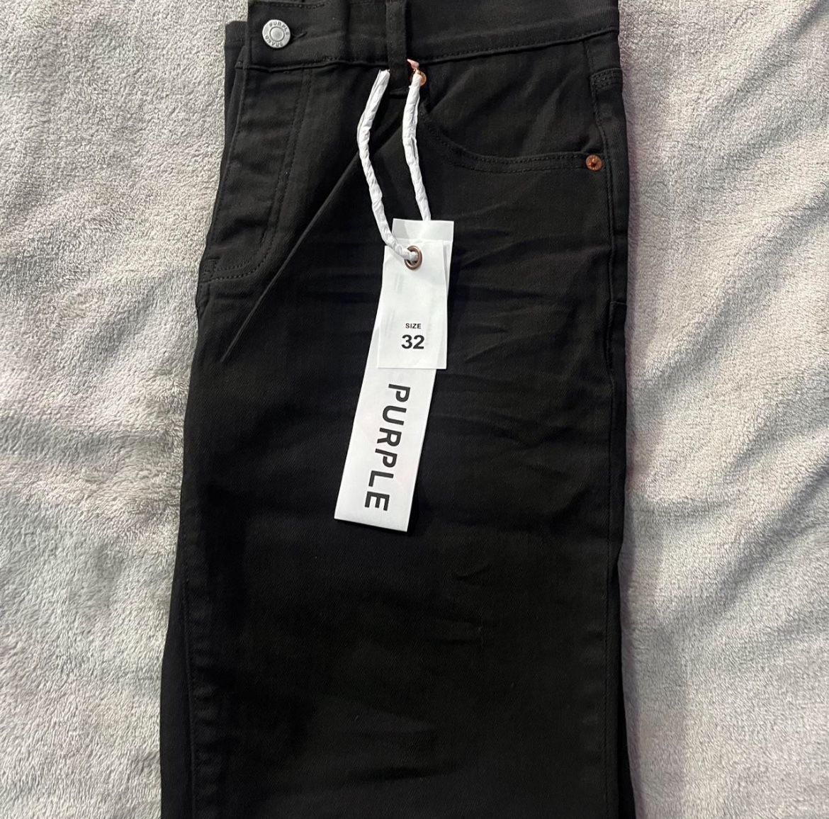 Purple jeans