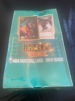 1990/91 NBA Skybox series 2 sealed box
