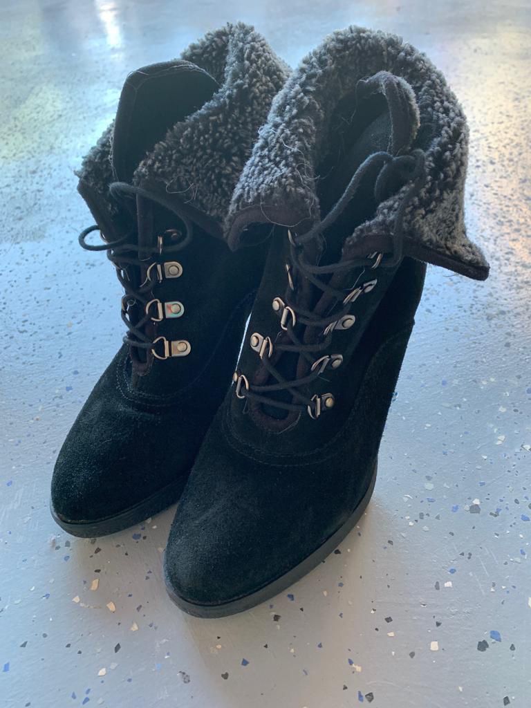 Boots Black Aldo Size 9