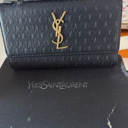YSL black purse 