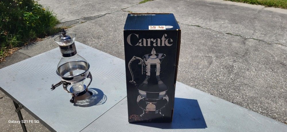 Carafe Siver Plated