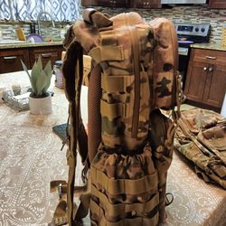 Large Military Backpack Like New