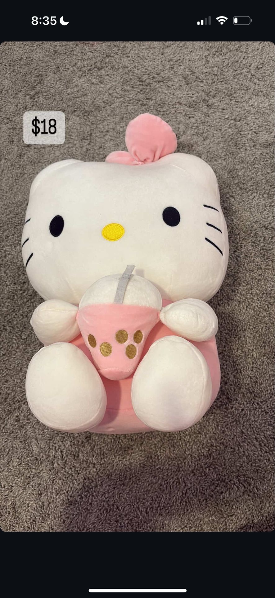 Hello Kitty Plushie
