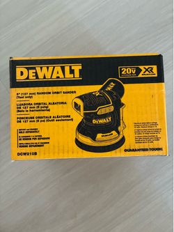 DEWALT XR 20-Volt Brushless Variable Speed Random orbital Cordless Sander with Dust Management
