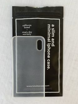 Totallee Apple iPhone X slim case