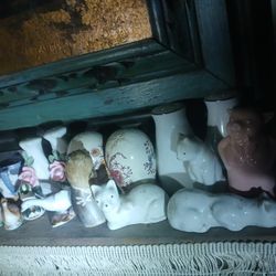 Tiny Porcelain Figures