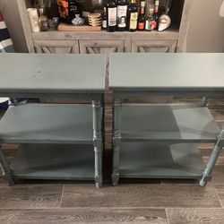 (2) End Tables Or Nightstands 