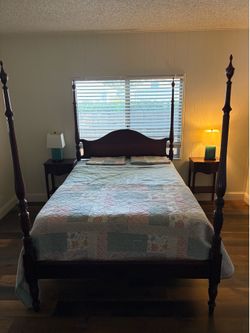 full bed with mattress