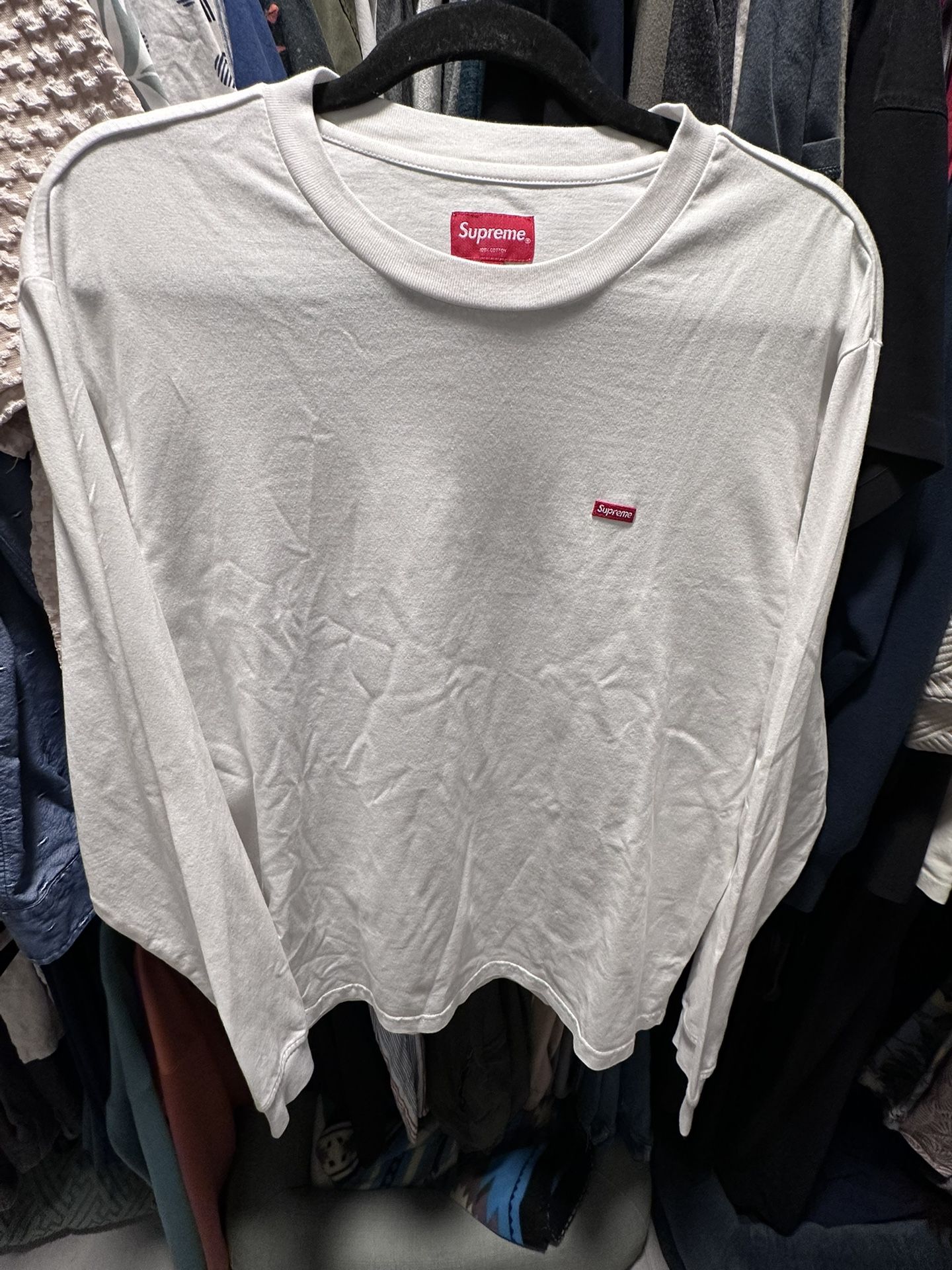 Supreme Sm. Long Sleeve Small Box Shirt