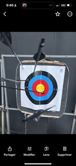 Used Archery Target