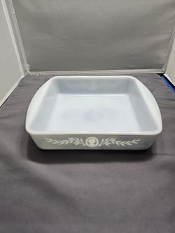 Glassbake 3-247 Cameo  Blue Baking Dish