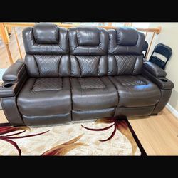 Reclining sofa couch