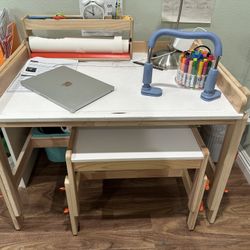 Ikea desk and chair for kids