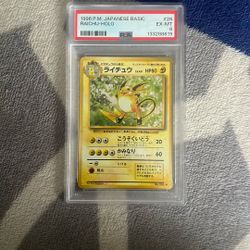 PSA graded raichu  