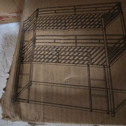  Triple Bunk Bed - Silver 