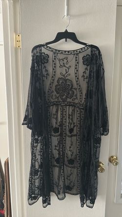 Black Lace Dress Cover