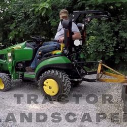 Jonn Deere Tractor / Small Tree/ Bush Work 