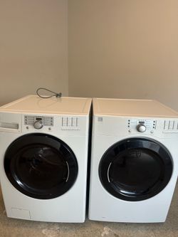 Kenmore Front Load Washer and Dryer
