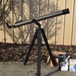 NEW Galileo CC-2 700mm x 60mm Astro Terrestrial Refractor Telescope NIB