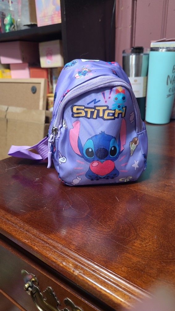 Stitch Crossbody Purple