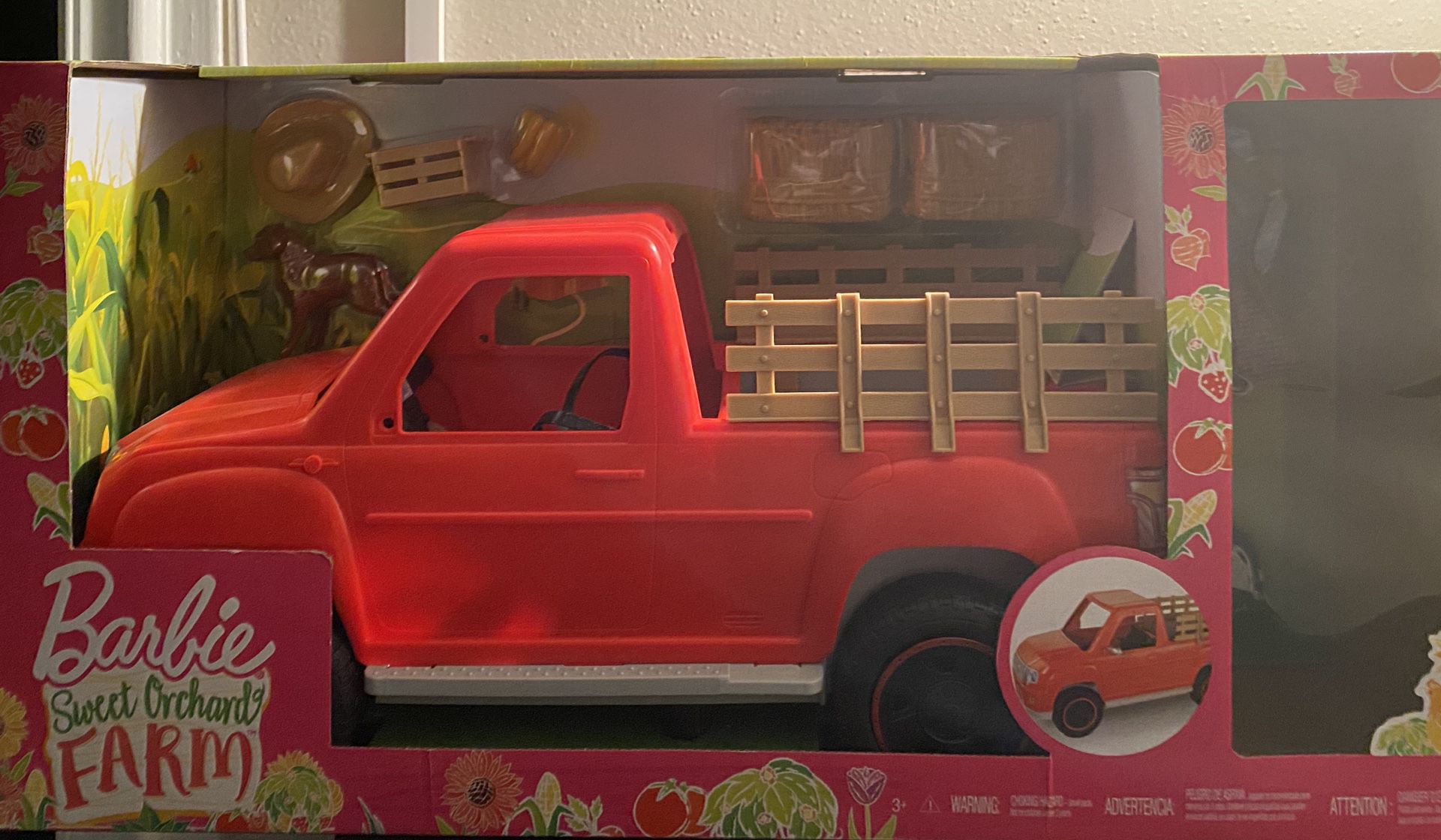 Barbie Red farm truck and Barbie bundle