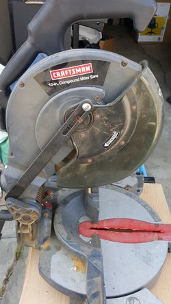 Miter saw 10' craftsman