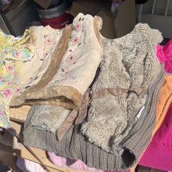 Size 2T Girls Vests Sweaters