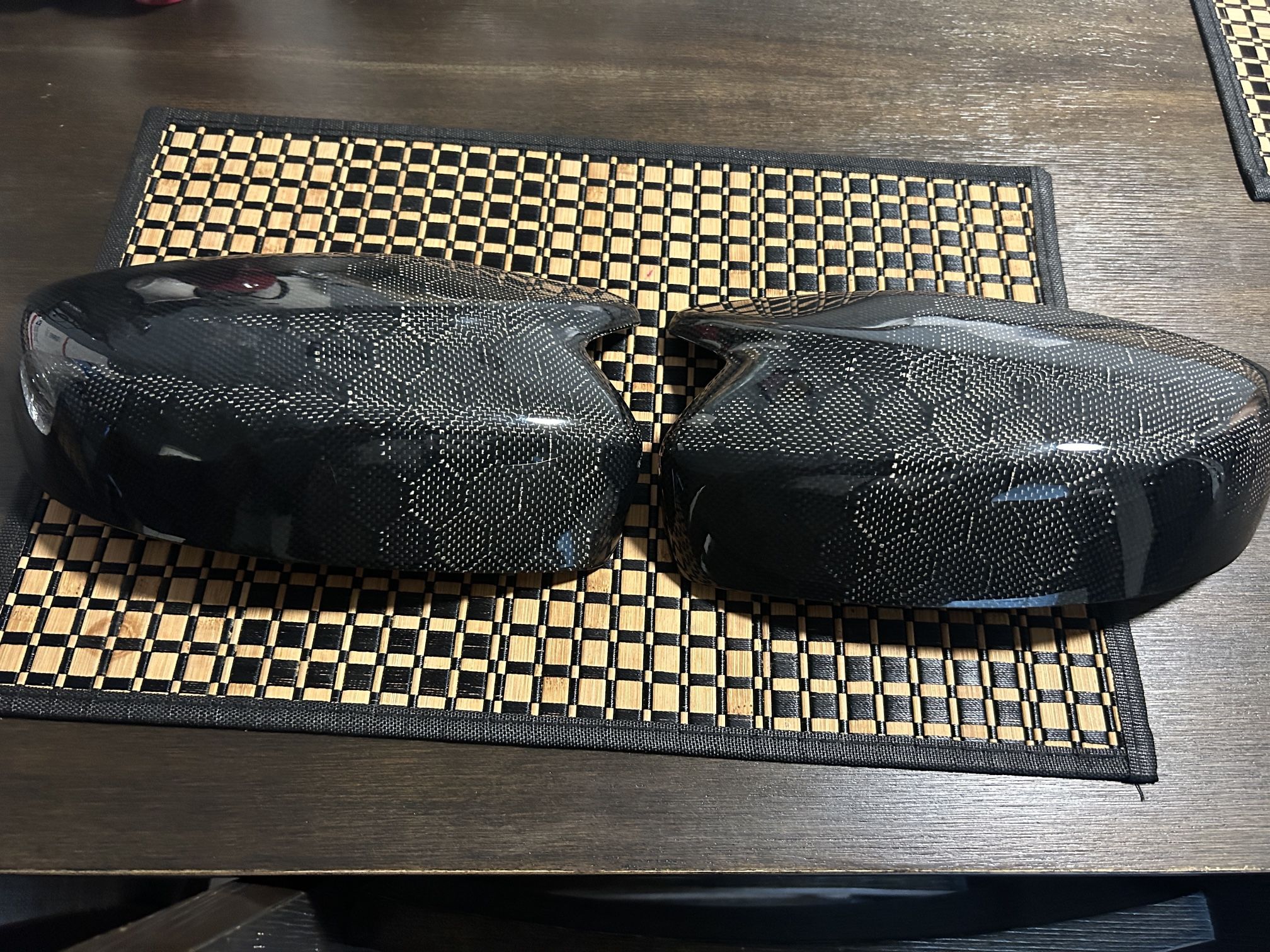 G37 M Style Mirror Caps