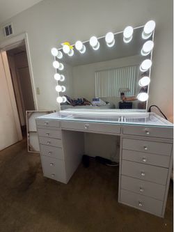 Vanity with bluetooth
