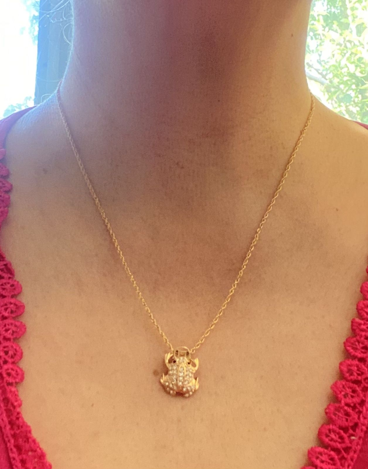 Gold Necklaces Y2k Necklaces frogs necklaces Frogs Pendant Necklaces