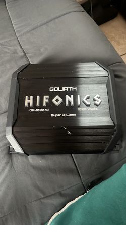 Hifonics Goliath car amp