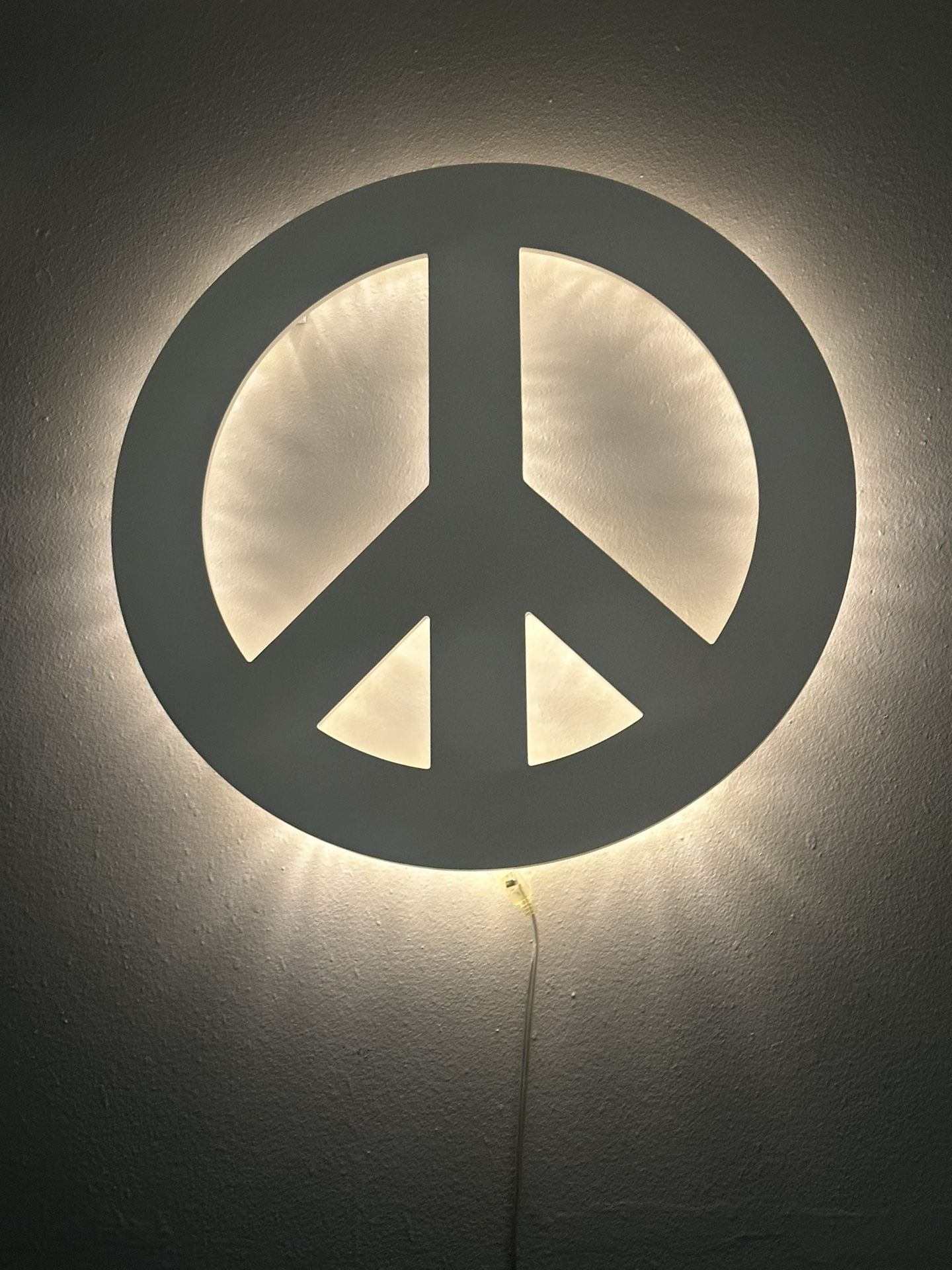 Light Up Peace Sign