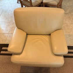 3 pieces Italian Leather Set