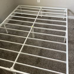 White Queen Bed Frame