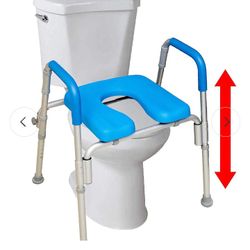 Toilet Seat With Arm Rest
