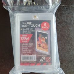 New Ultra Pro Magnetic One Touch 5 Pack 130pt
