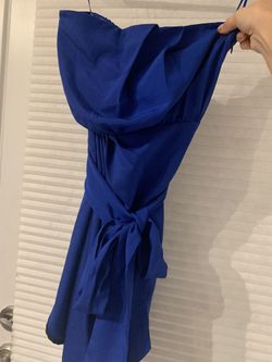 Blue Express Tube Top Dress
