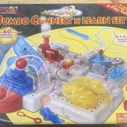 Connex Jumbo connect N Learn Circuit set. Model ES248. Brand New!