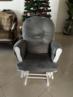 Grey Nursery Rocking Chair