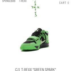 CJ1 T-REXX "GREEN SPARK" TRAVIS SCOTTS