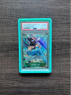 2024 ONE PIECE TRAFALGAR LAW #047 ALTERNATE ART PSA 10