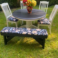 Awesome Table, Chairs & Bench