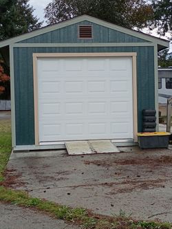 12x16 Insulated Storage with Electric Power