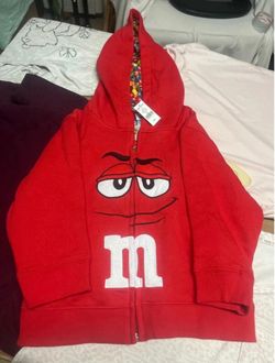 M&M's World zip-up hoodie
